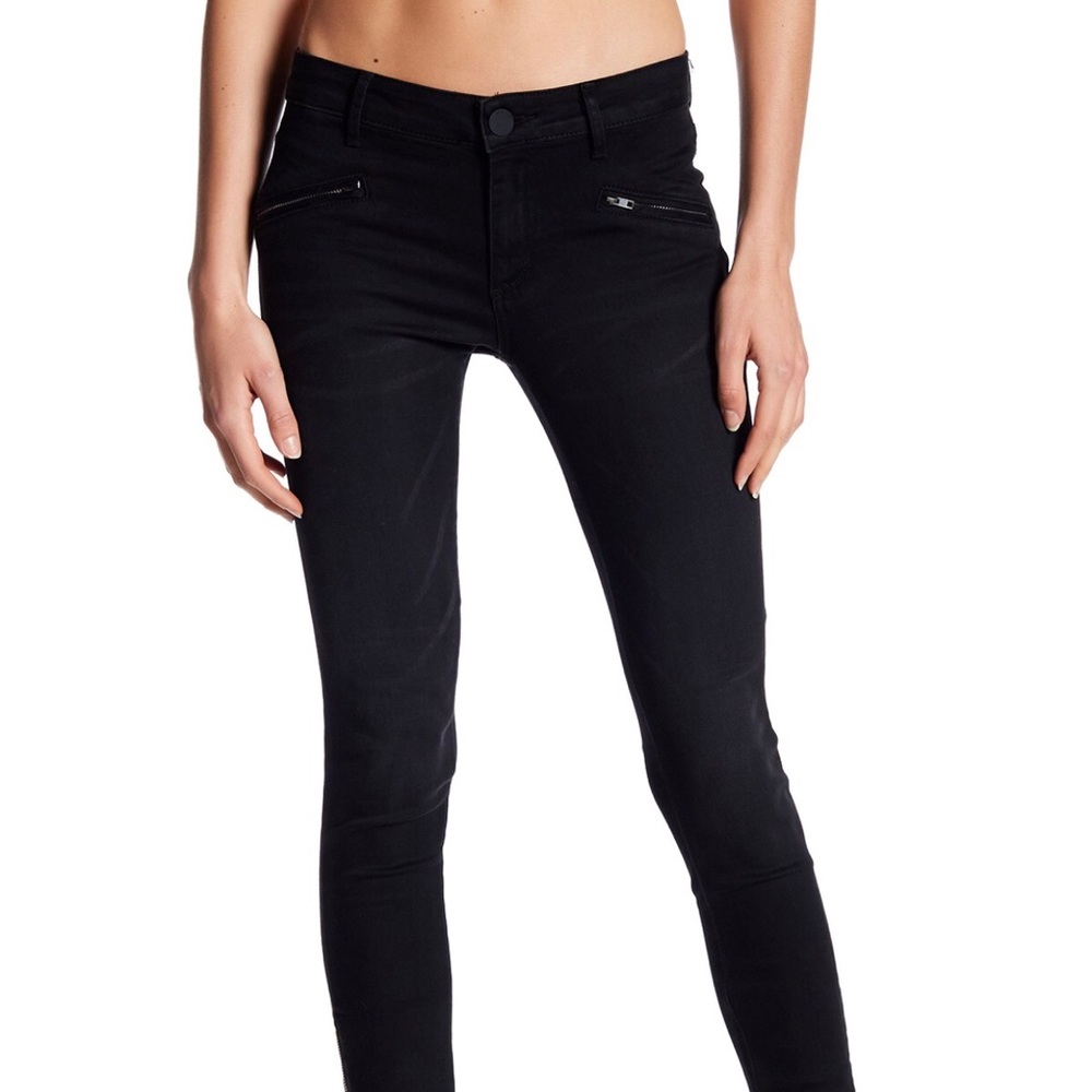 STS Blue- Black Skinny Pants